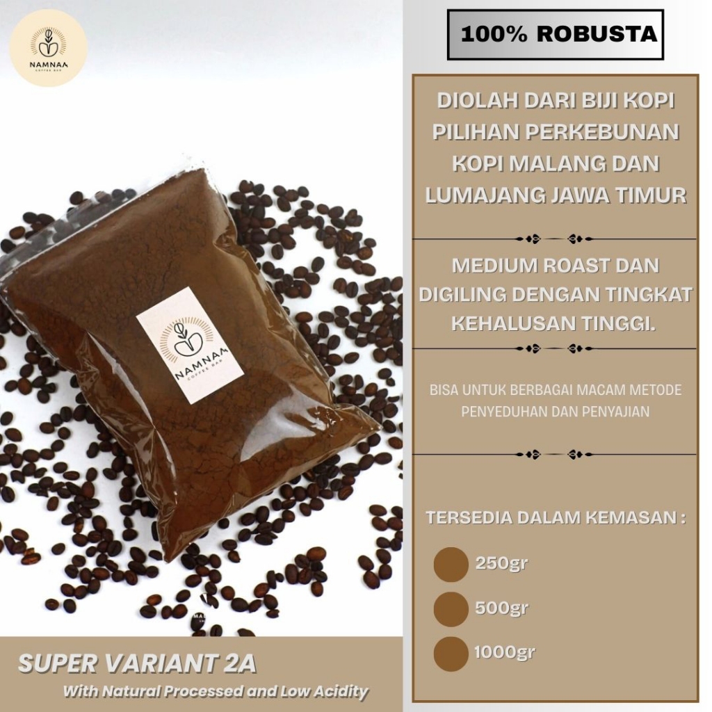 

KOPI HITAM | KOPI BUBUK SPESIAL / KOPI TUBRUK / MURNI 100% BUBUK ROBUSTA ASLI JAWA TIMUR /KOPI BUBUK KHAS MALANG