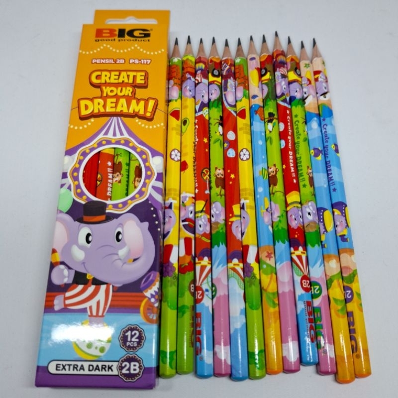 

1 Lusin Pensil 2B Big PS-117