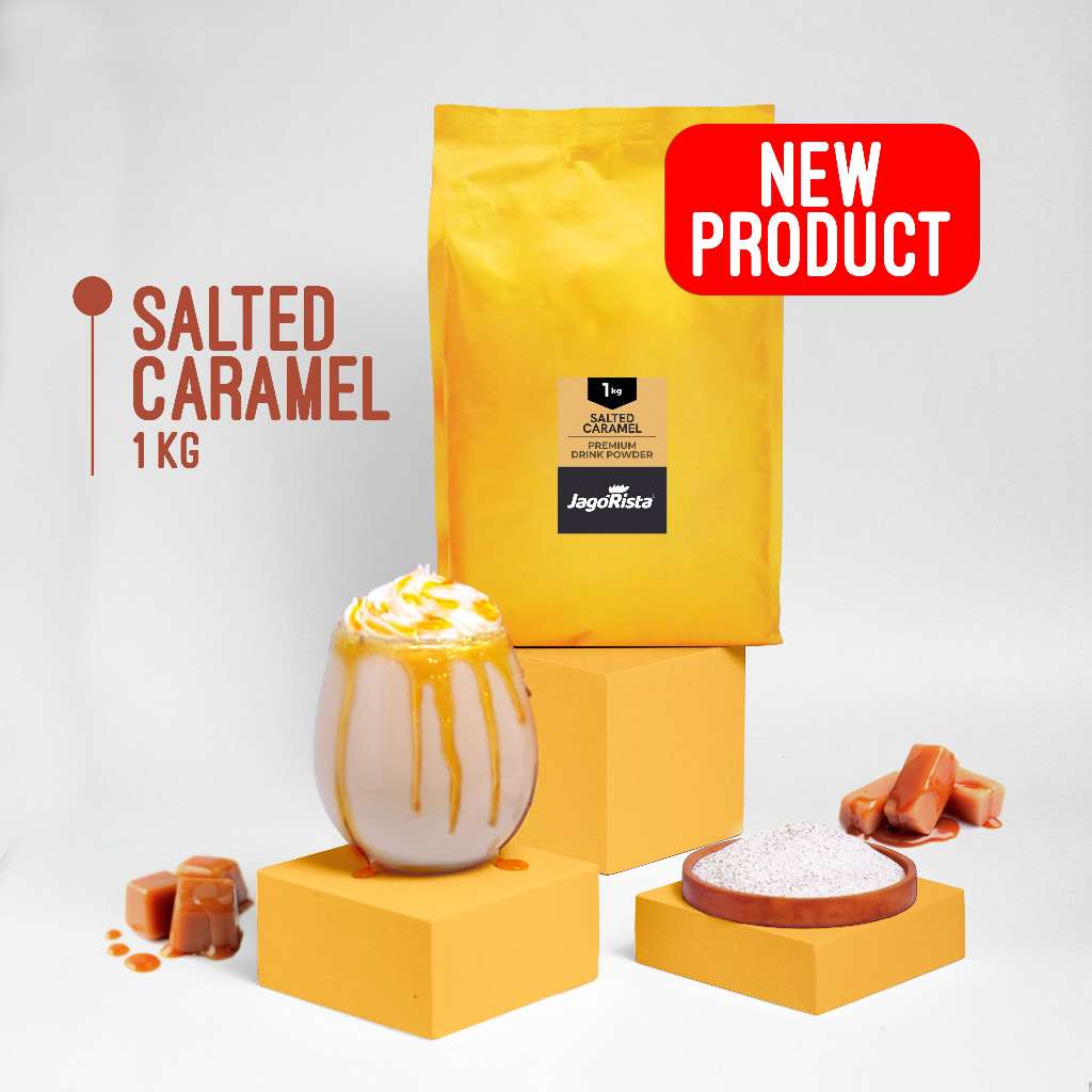 

Jagorista Bubuk Minuman Salted Caramel 1 KG Kualitas Premium