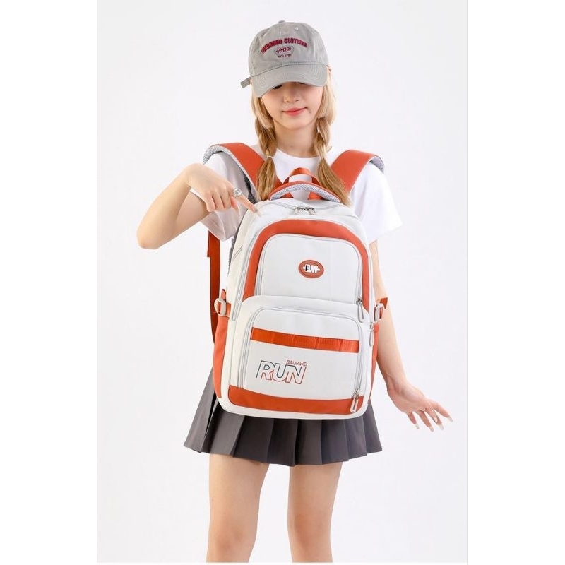 Tas Ransel Anak Remaja Cewek Model Korean style Tas Sekolah SMP SMA
