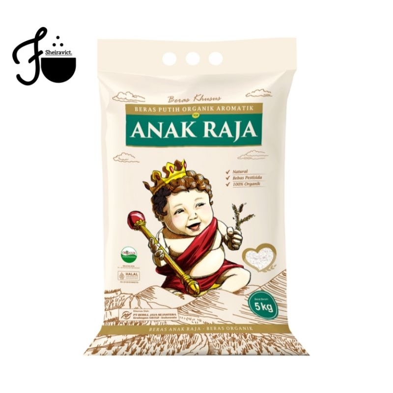 

BERAS ORGANIK AROMATIK ANAK RAJA 5 KG