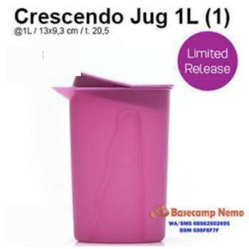 Cresendo Jug 1L Tupperware