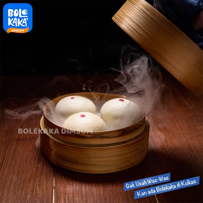 

Bapao Cokelat isi 25 pcs/ Hapipao Bolekaka Dimsum