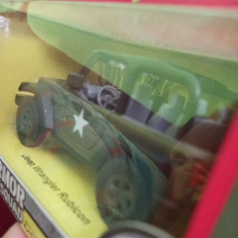 diecast miniatur mobil jeep wrangler RUBICON