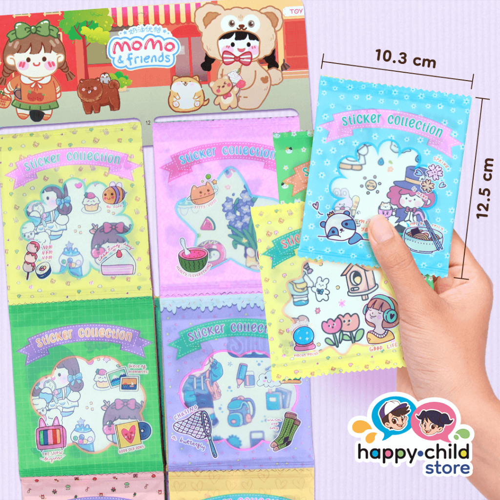 

[Grosir] Koleksi Stiker Anak Cute Sticker Flake Set isi 288 pcs (Harga per Pack)