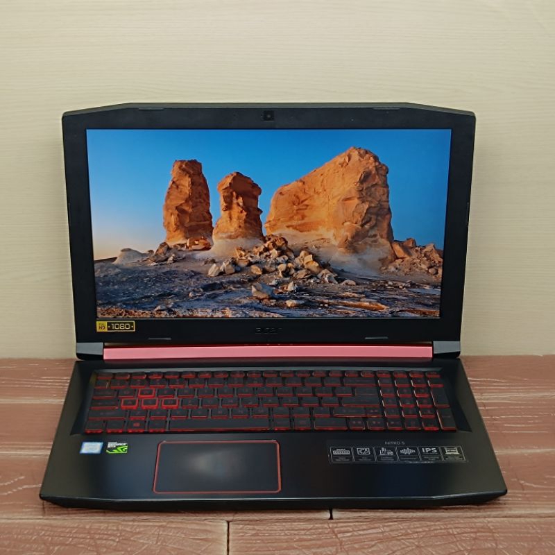 Laptop ACER NITRO 5 GAMING AN515-53 Intel Core i5-8300H RAM 16GB SSD 256GB GTX 1050