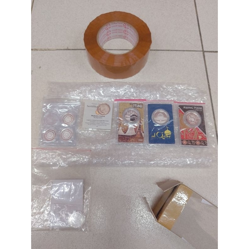 Perak Dirham Murni Logam muLia sertifikat original