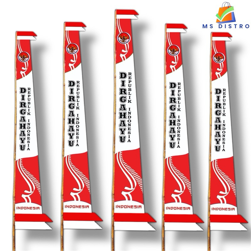 UMBUL UMBUL DIRGAHAYU JUMBO UKURAN 4 METER