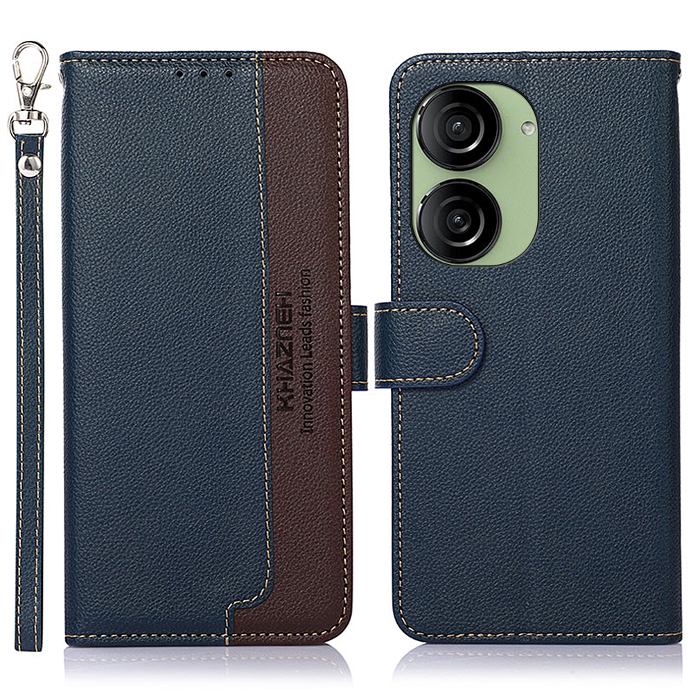 ASUS Zenfone 10 Zenfone 9 Premium kulit Kasus case  RFID Flip Cover dompet Casing hp flip buka tutu 