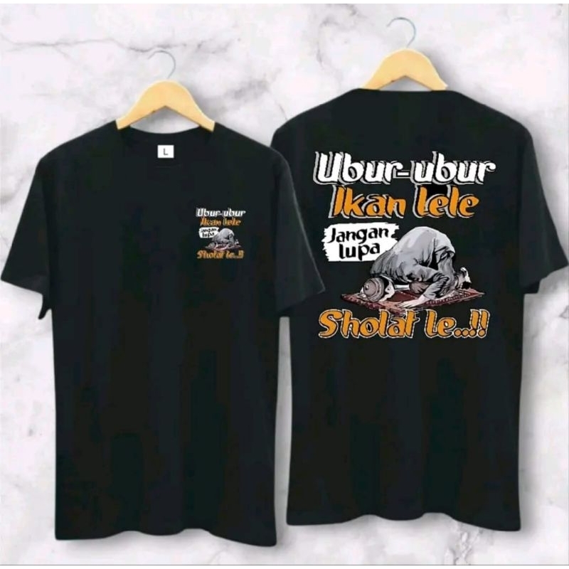 KAOS PRIA DISTRO ORIGINAL 100% JANGAN LUPA SHOLAT LEE