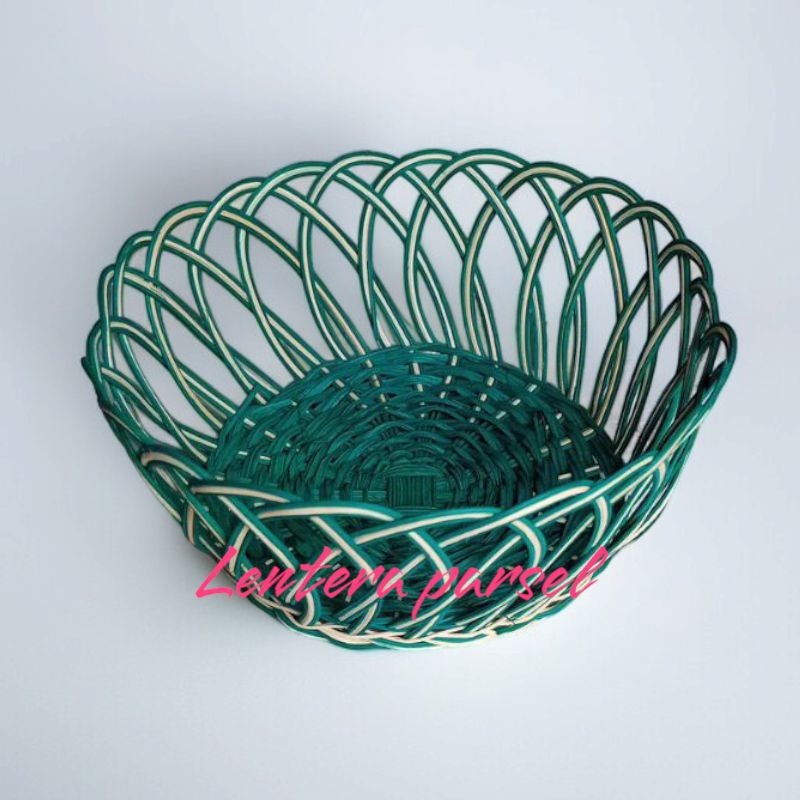 keranjang buah kiring rotan ukuran besar/jumbo || keranjang kiring jumbo