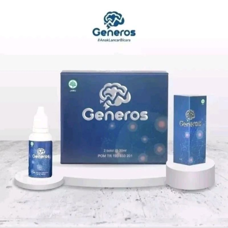 generos vitamin otak anak original