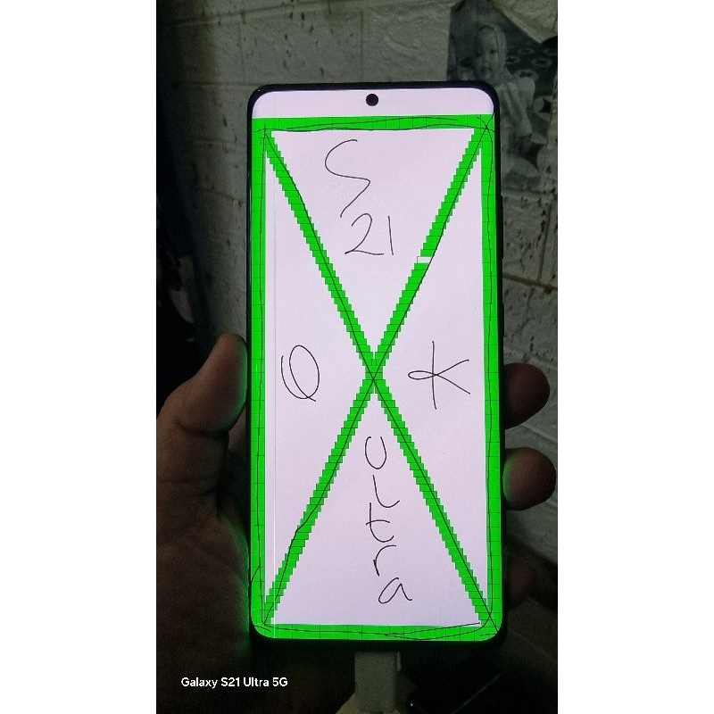 lcd samsung s21 ultra original copotan