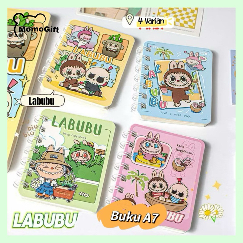 

Notebook Buku A7 Kartun Lucu Minibook Buku Tulis Notepad Motif Lucu