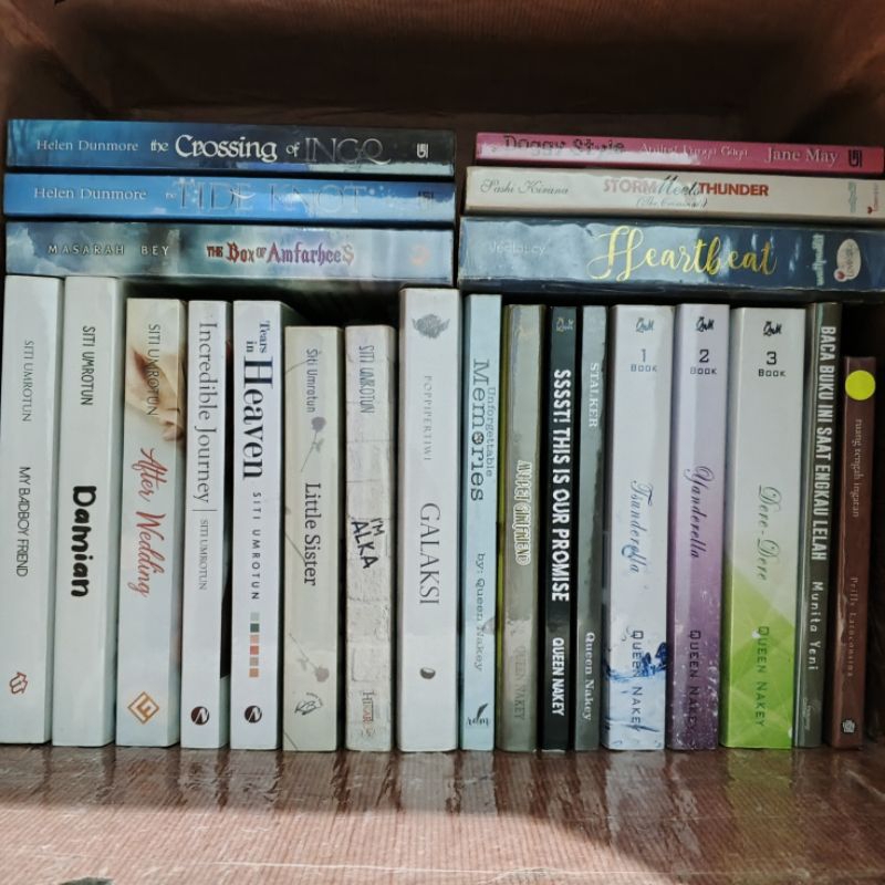 Preloved Novel Murah Queen Nakey Siti Umrotun