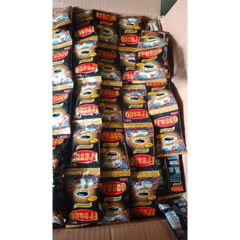 

Kopi fresco instan 1 renteng isi 12pcs berat 6gram paling murah