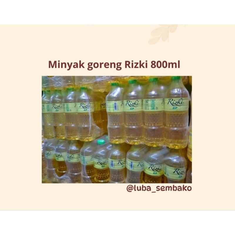 

Minyak Goreng Rizki isi 12 botol
