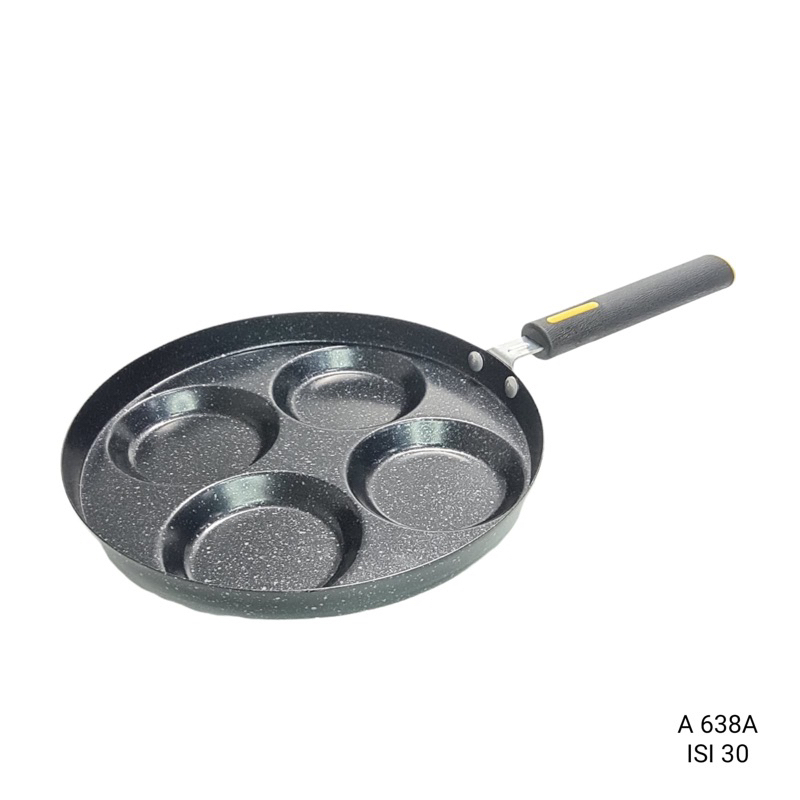 Fry pan 4 lubang