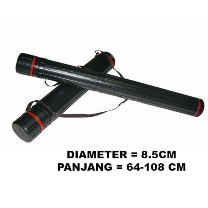 

Drafting Tube (Tabung Kertas Gambar) 64 - 108 X 8,5 cm V-TEC