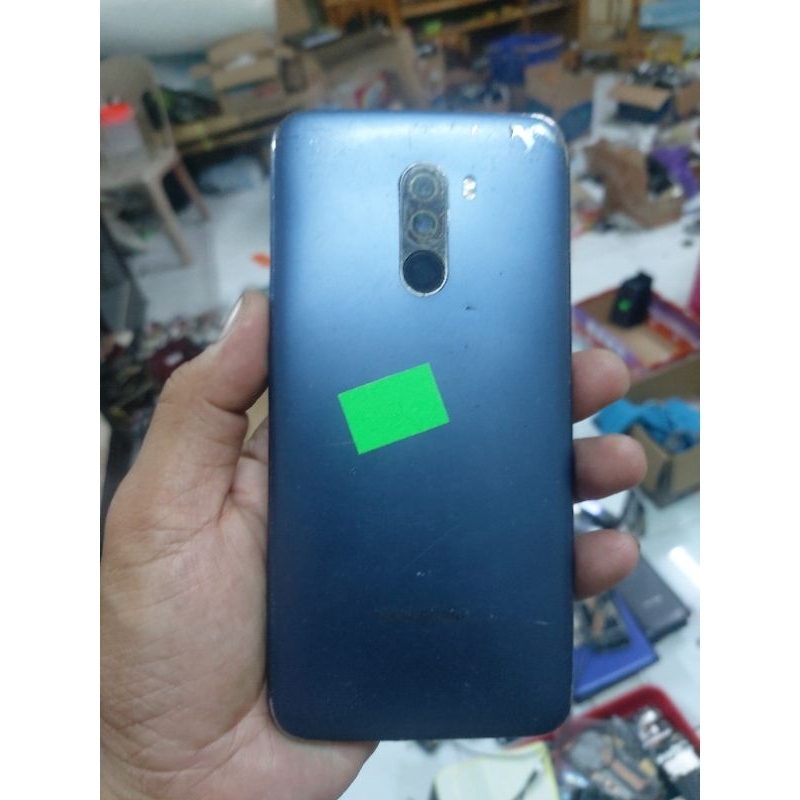 Poco F1 Minus Lcd Ada tompel dikit