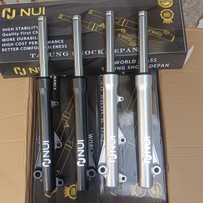 SET SHOCK DEPAN TABUNG SHOCK DEPAN NUI MODEL KYB MOTOR MIO SPORTY VARIO 125/150 BEAT SCOOPY