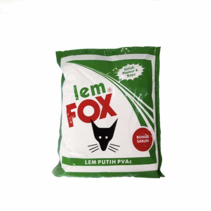 

Tersedia LEM FOX Putih pvac Super rekat