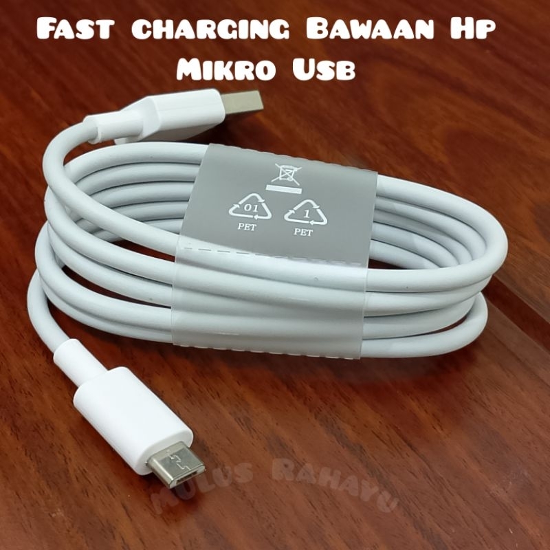 Kabel Data Charger Casan Vivo Original 100% Bawaan Hp Mikro Usb Y12, Y12s, Y12i, Y15, Y17, Y20, Y20s