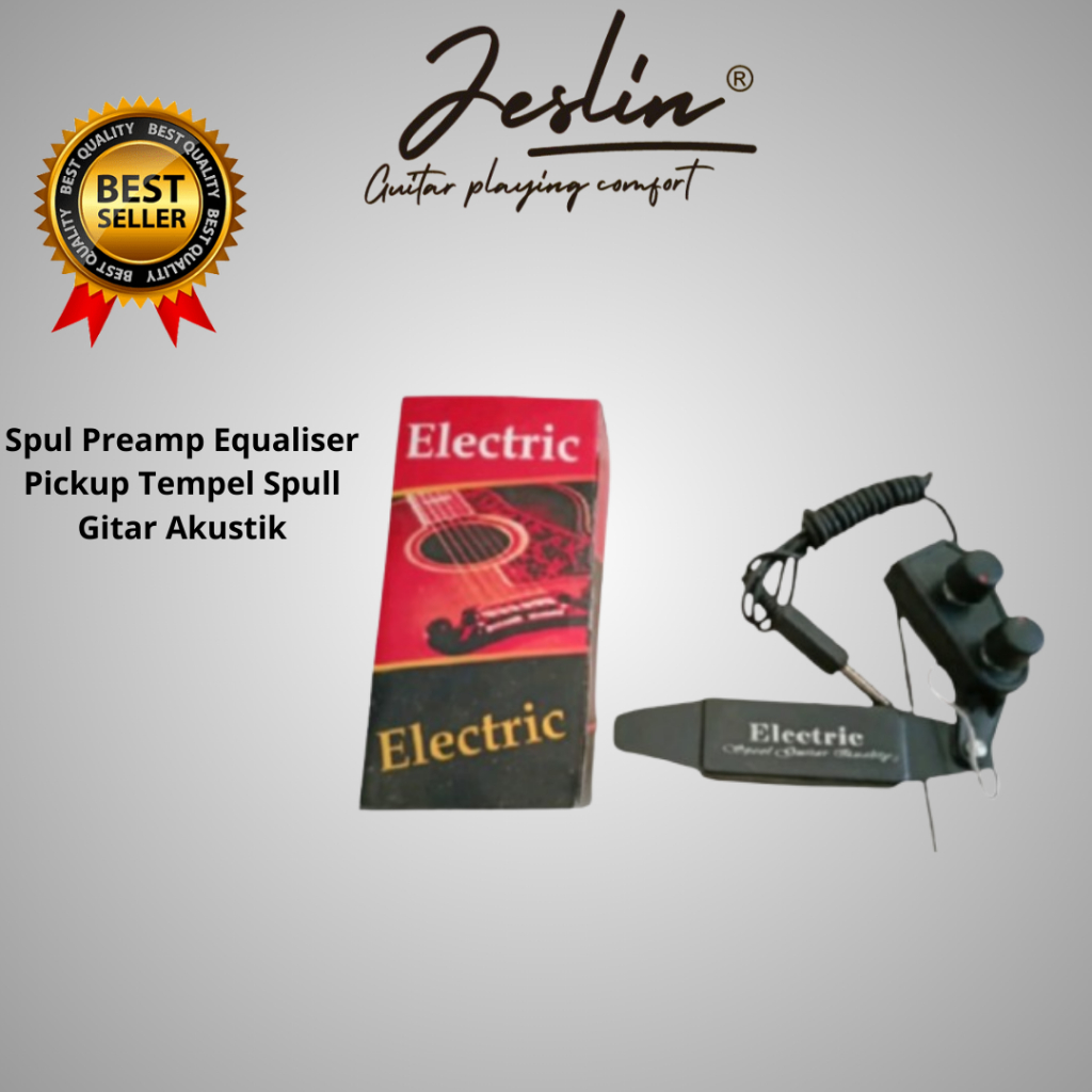 Spul Preamp Equaliser Pickup Tempel Spull Gitar Akustik
