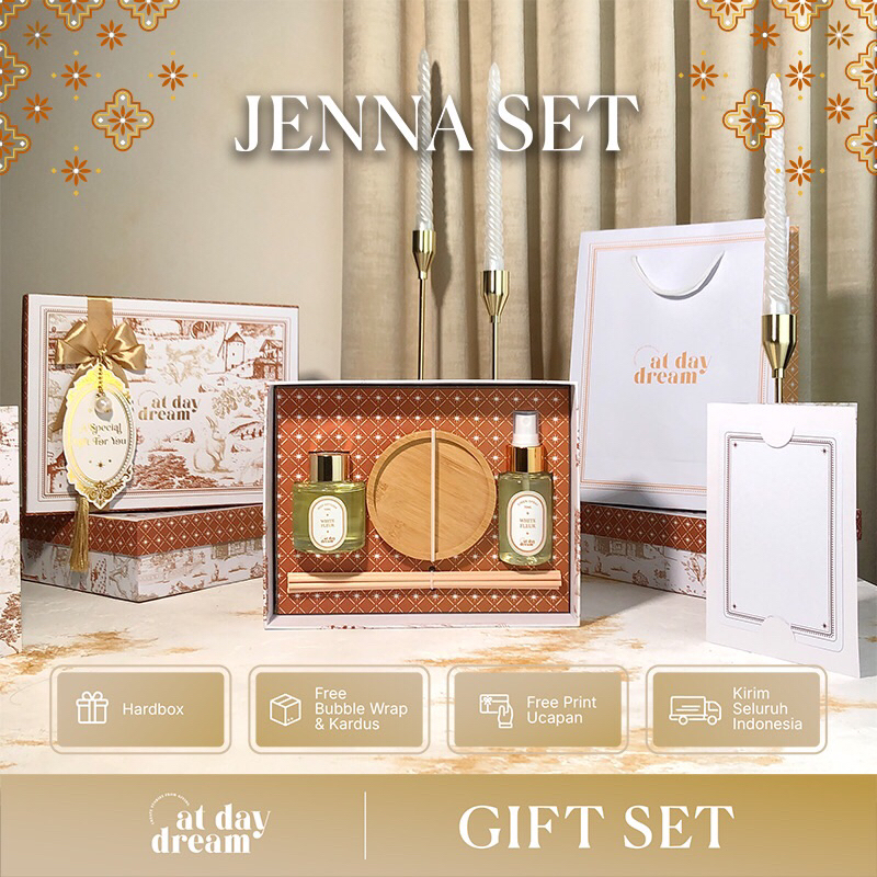 JENNA Gift Set Reed Diffuser Hampers - at daydream