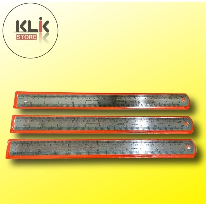 

Penggaris Besi 30cm / Mistar Besi Panjang