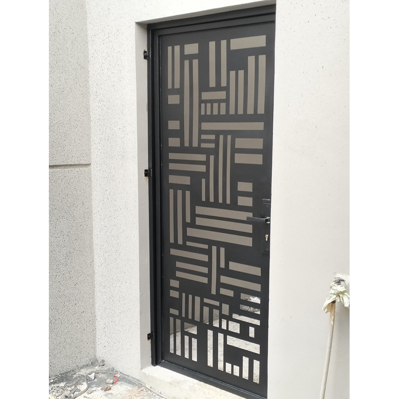 Pintu Besi Motif Laser Plas Cutting Dunia Teknik