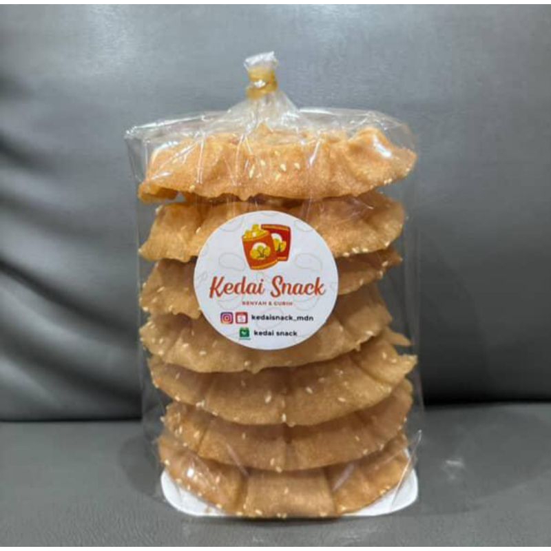 

KERUPUK KEMBANG LOYANG KERIPIK RENYAH GURIH READY STOCK
