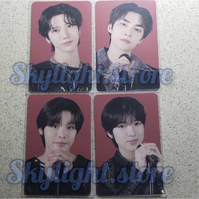 Photocard Official NCT Zone Rockstar ver. Ten Xiaojun Riku Sakuya