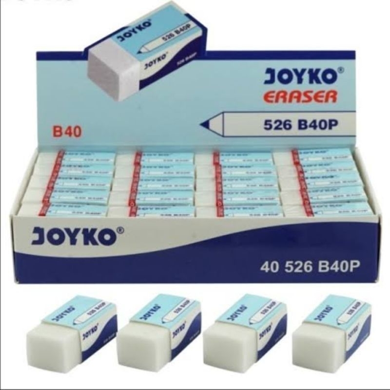 

JOYKO Eraser Penghapus pensil JOYKO putih 526-B40P