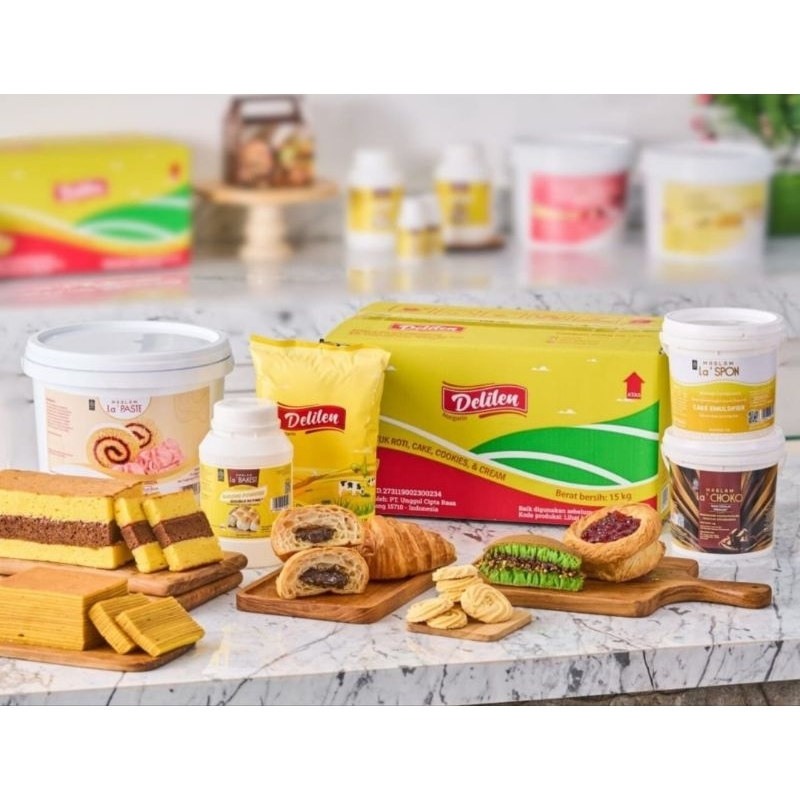 

Delilen margarin butter 15kg loss, subtitud oil, buttermix, harum butter milky seperti wisman