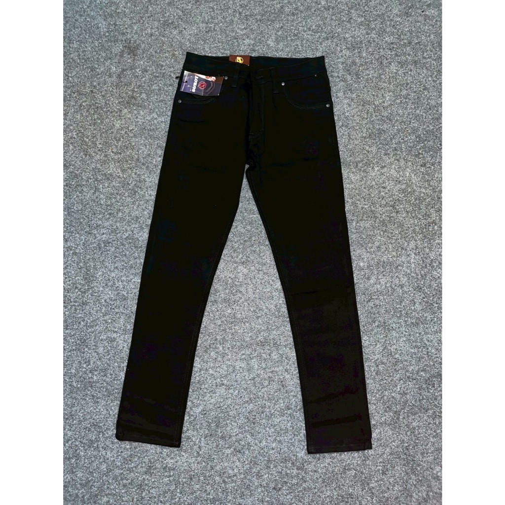 S&Roy Jeans Celana Jeans Pria Full Black