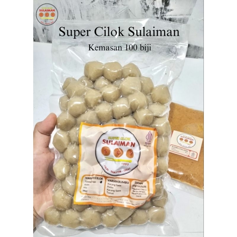 

Promooooo Cilok Sulaiman Legendaris isi 100 biji bumbu kacang spesial