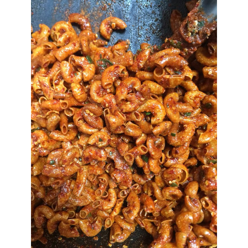 

Makroniii cikruhhhh pedes gurih manis
