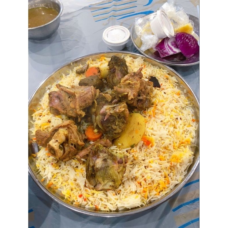 

paket lengkap arabian food enak nasi khabsah,2kg beras basmati