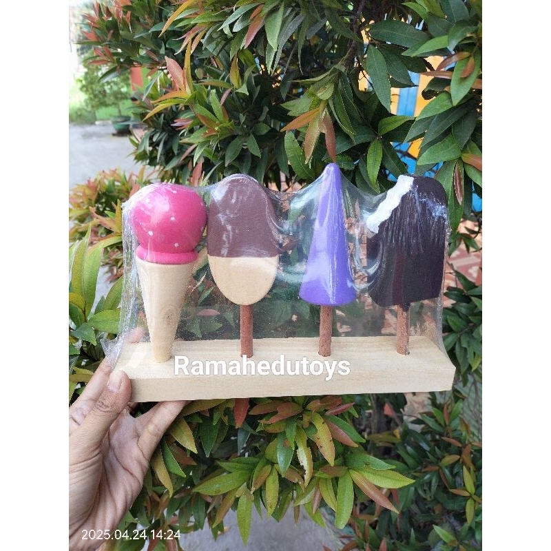 MAINAN EDUKASI MINIATUR ES KRIM