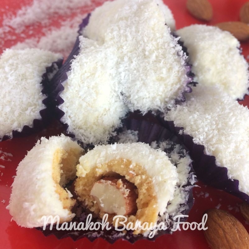 

Almond Coconut Milk / kue Almond / cookies Almond / Almond crepes