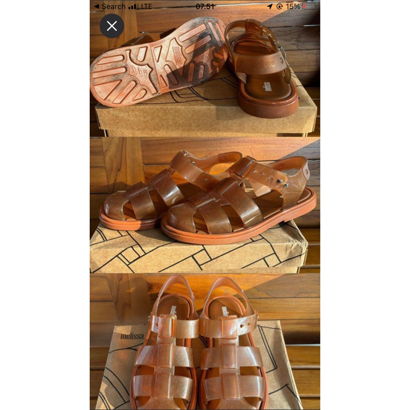 #Preloved Sandal Melissa (Ori)