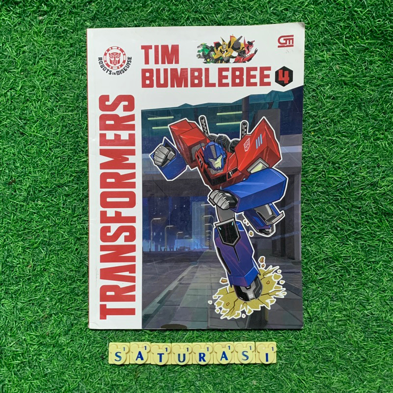 (Saturasi Preloved) Transformers Robots in Disguise : Tim Bumblebee - Buku Komik Anak