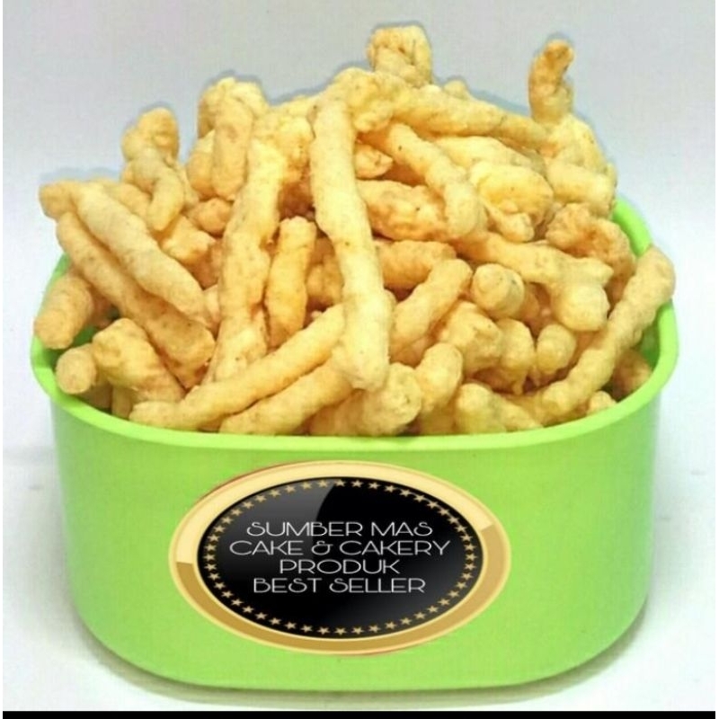 

TWIS JAGUNG RASA BBQ 250gr / Chettos Kiloan Rasa Barbeque/ Snack Kiloan Murah/Chiki Kiloan