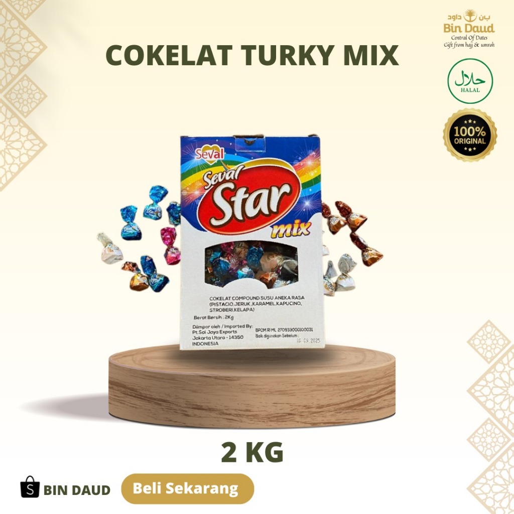 

COKLAT TURKI MIX 2 KG | COKLAT ARAB