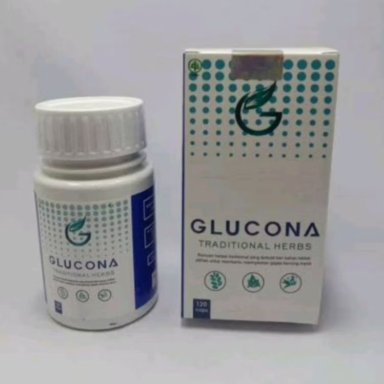 Glucona Herbal Diabetes Dan Kencing Manis 120 Kapsul Atasi Kebas & Kesemutan