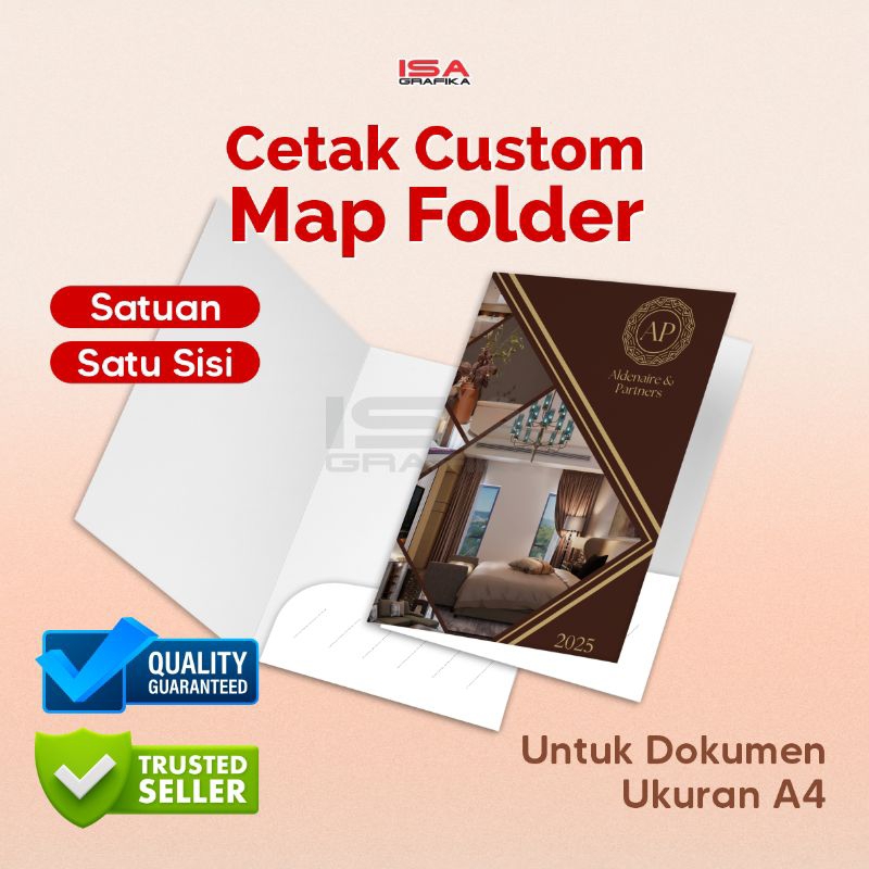 

CETAK MAP FOLDER CUSTOM KERTAS SATUAN / UKURAN A4 / MAP KANTOR / MAP SEKOLAH