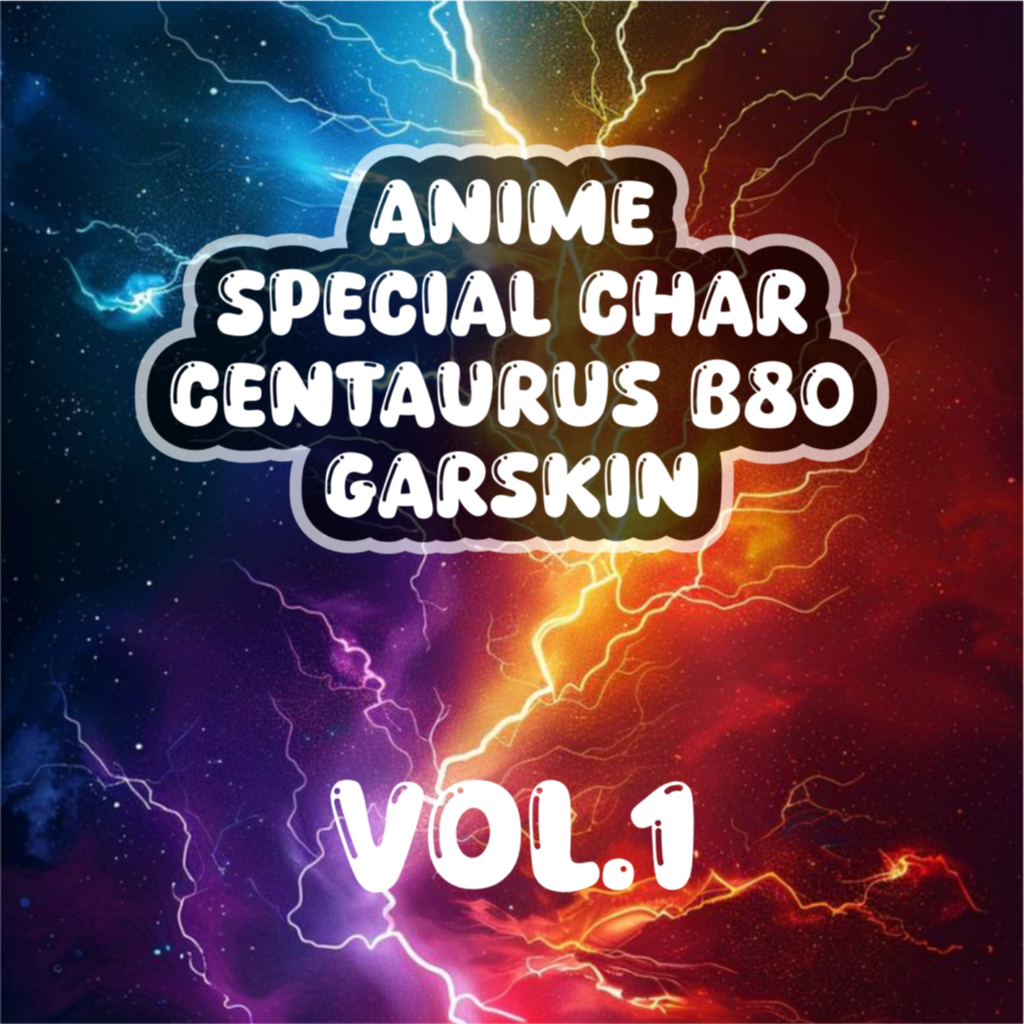 

ANIME STICKER SPECIAL CHAR GARSKIN CENTA B80 (VOL.1)