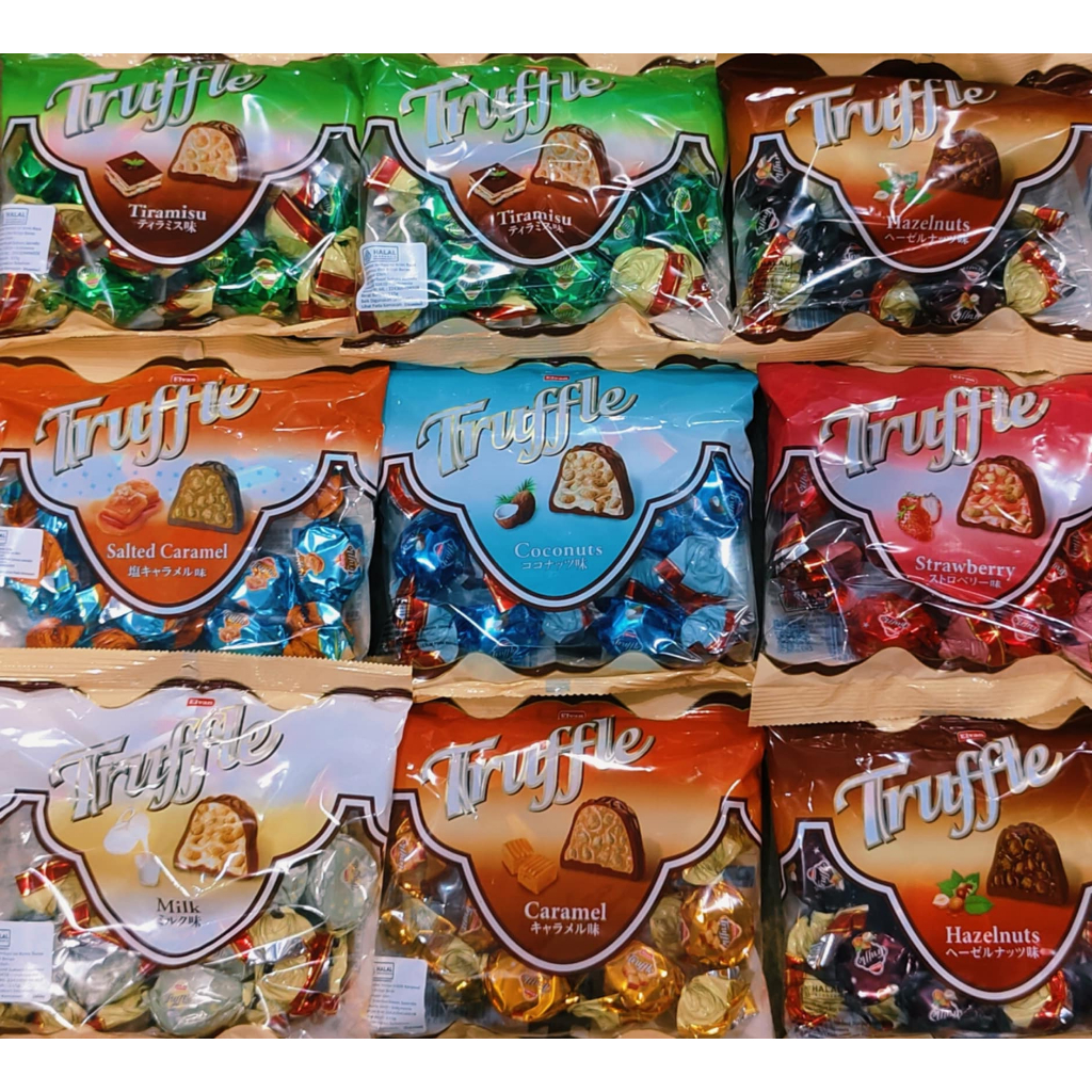 

Elvan Truffle Chocolate 115g Coklat Truffle Turki Halal