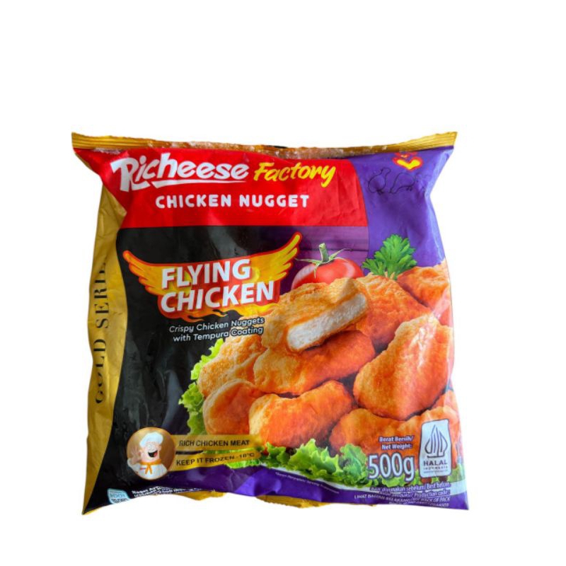 

Richeese Nugget flying chicken